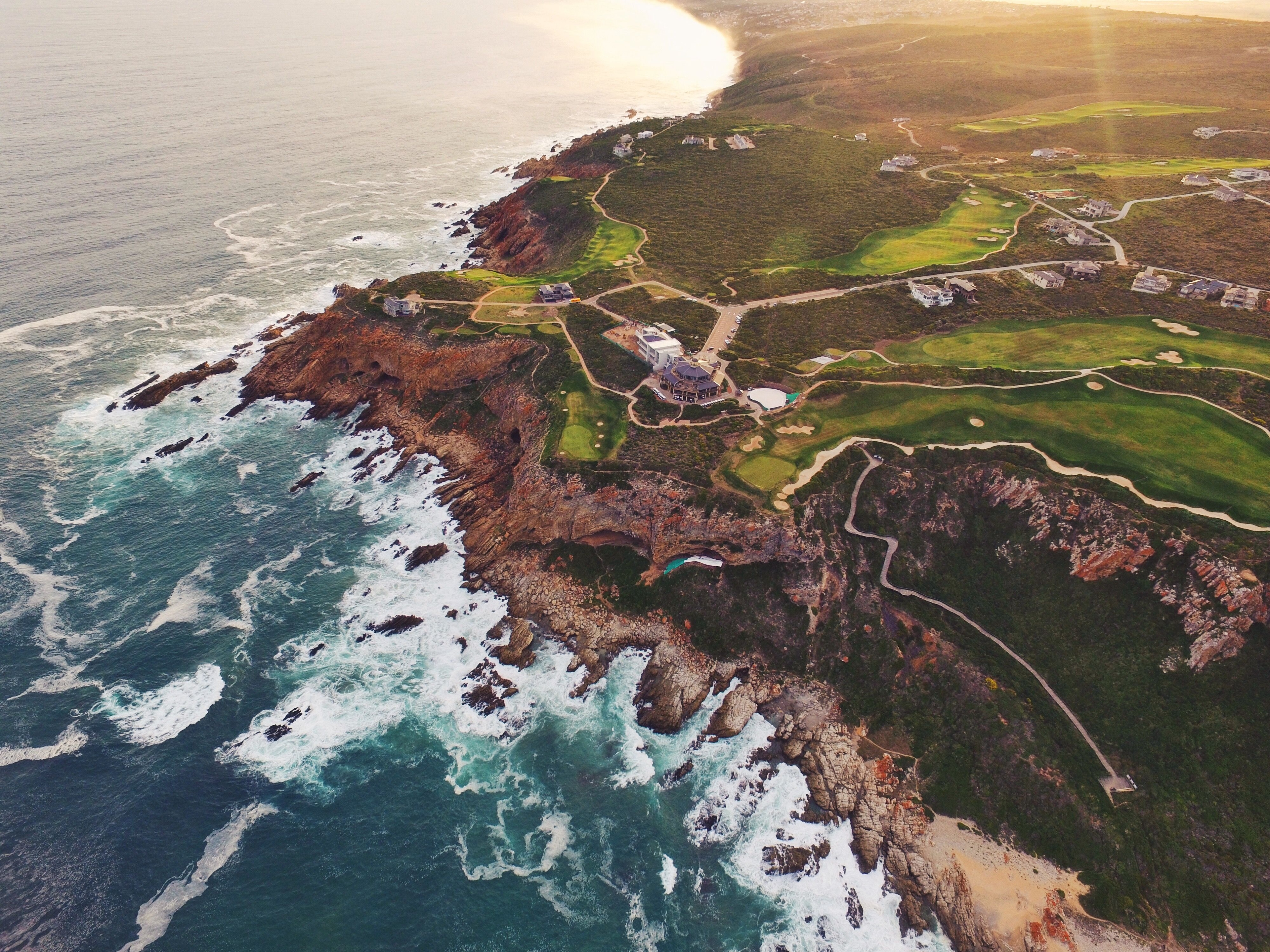 pinnacle point drone shot