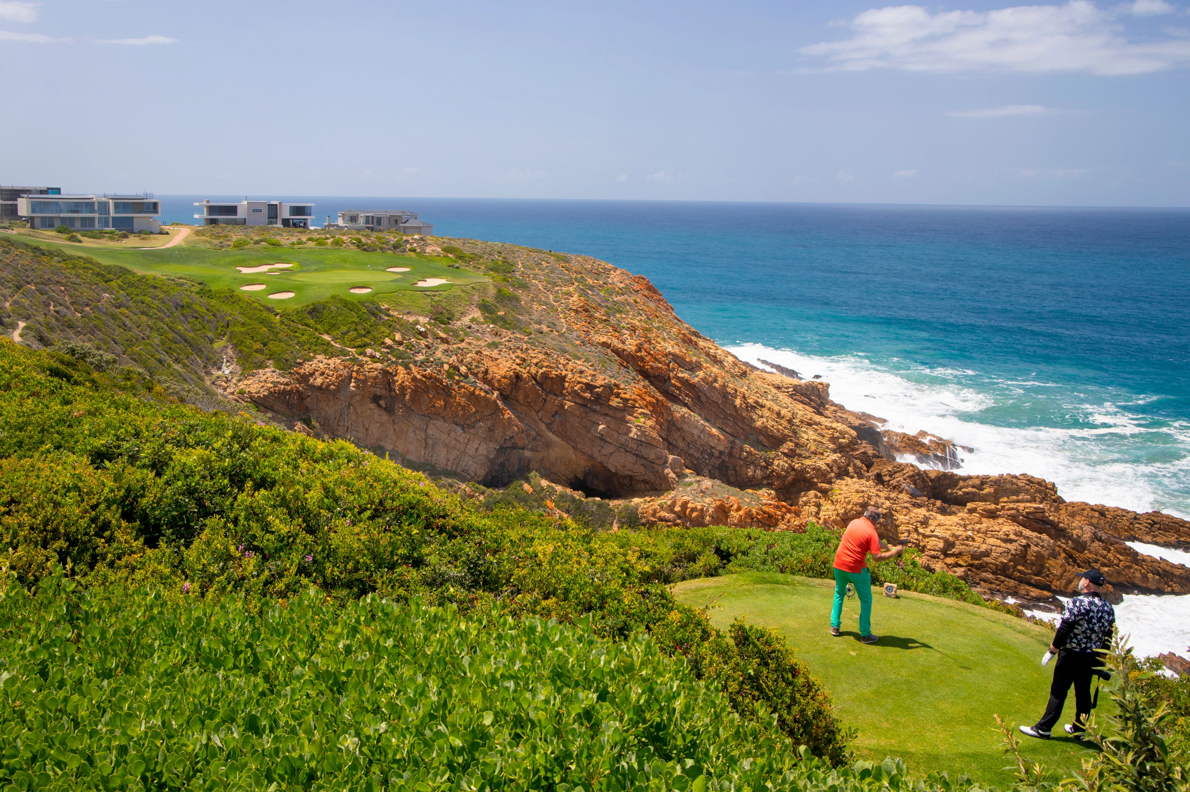 south africa pro am course picture tee off
