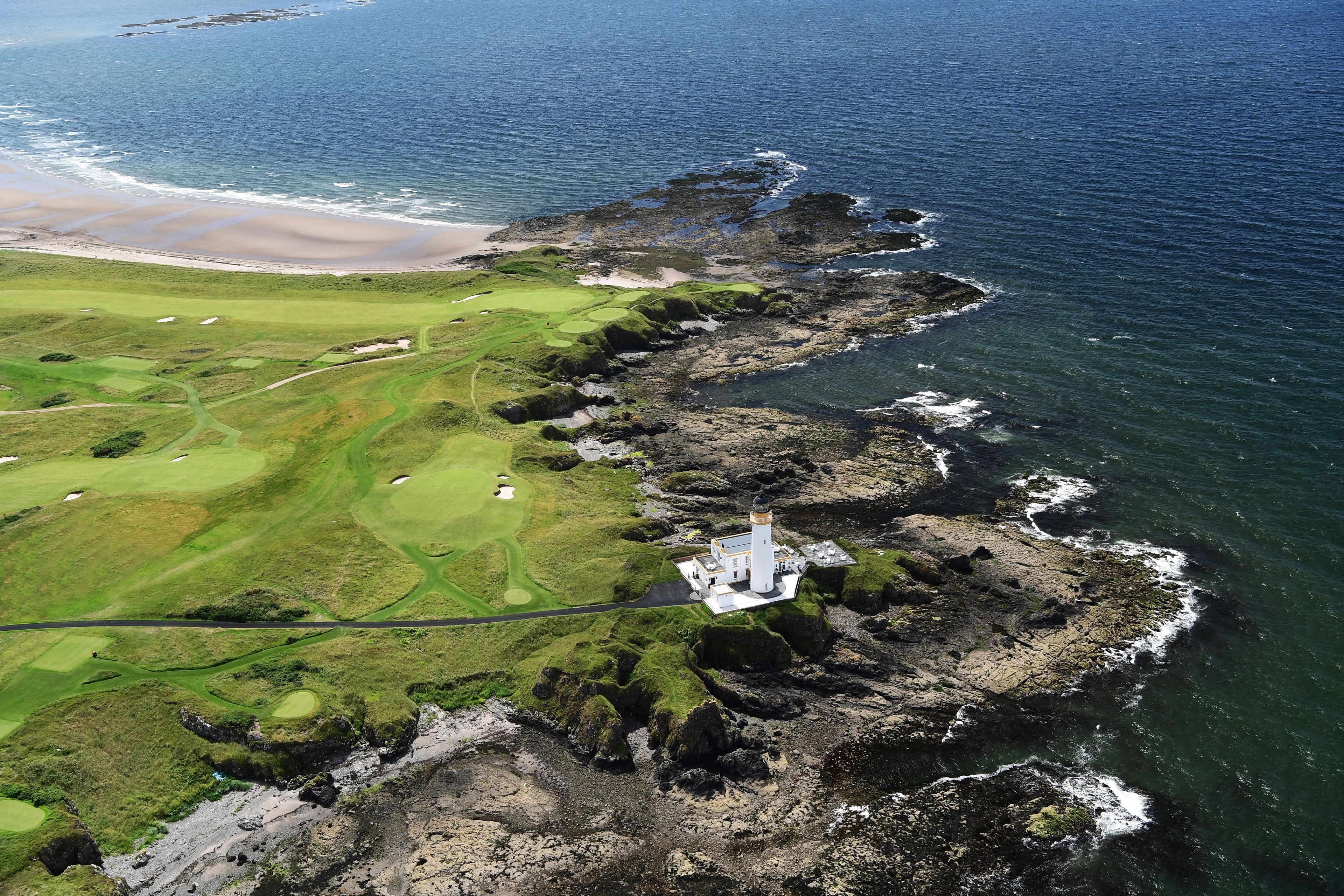 Trump Turnberry Drone Shot